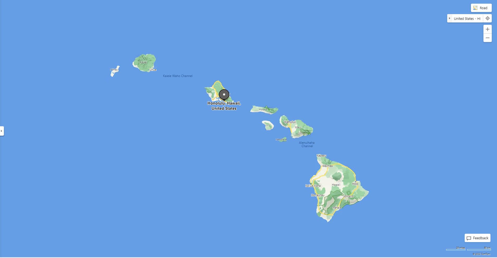 Where is Honolulu in Hawaii